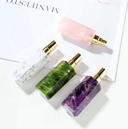 Natural Crystals Gemstone Perfume Bottle