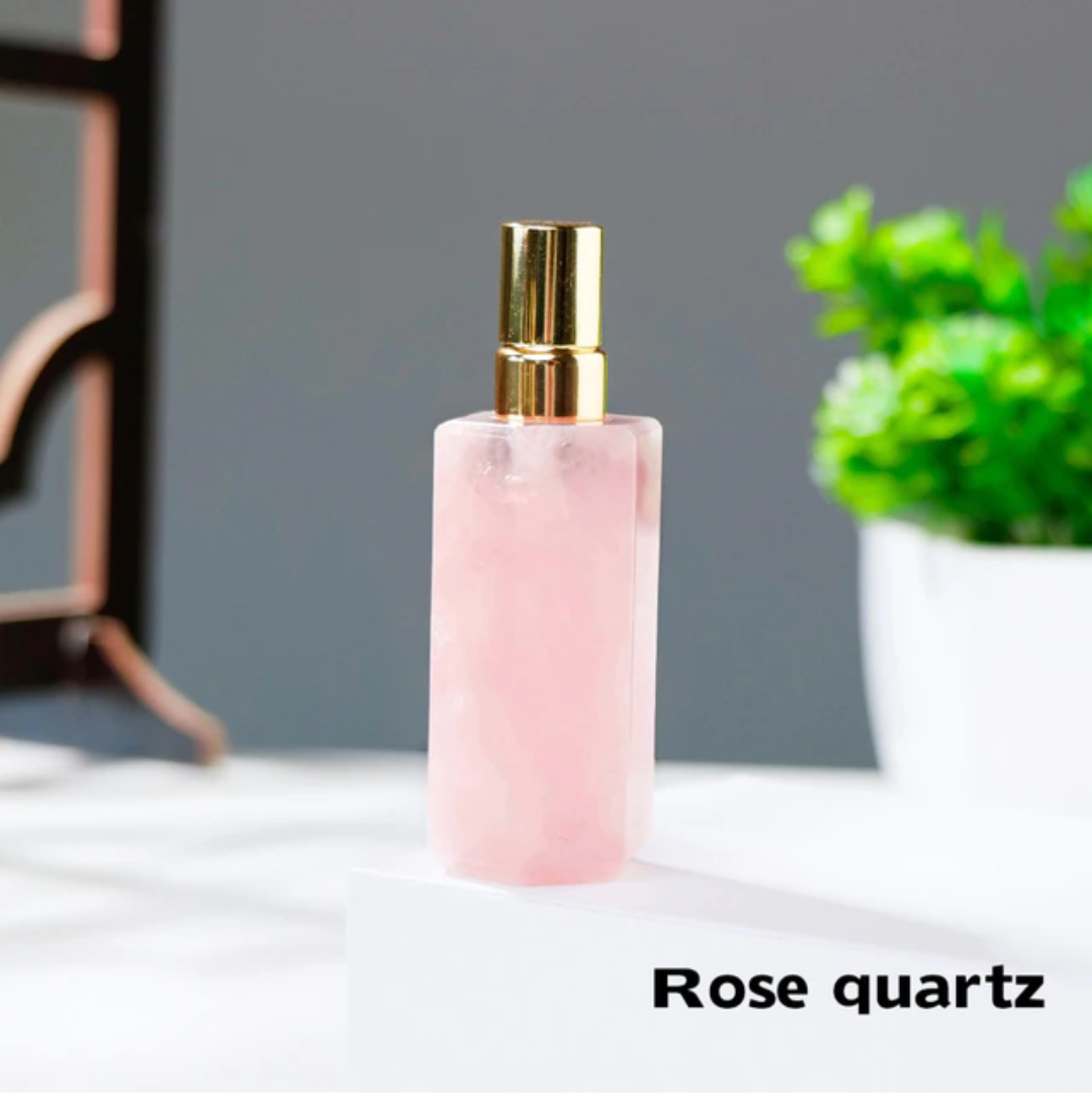 Natural Crystals Gemstone Perfume Bottle