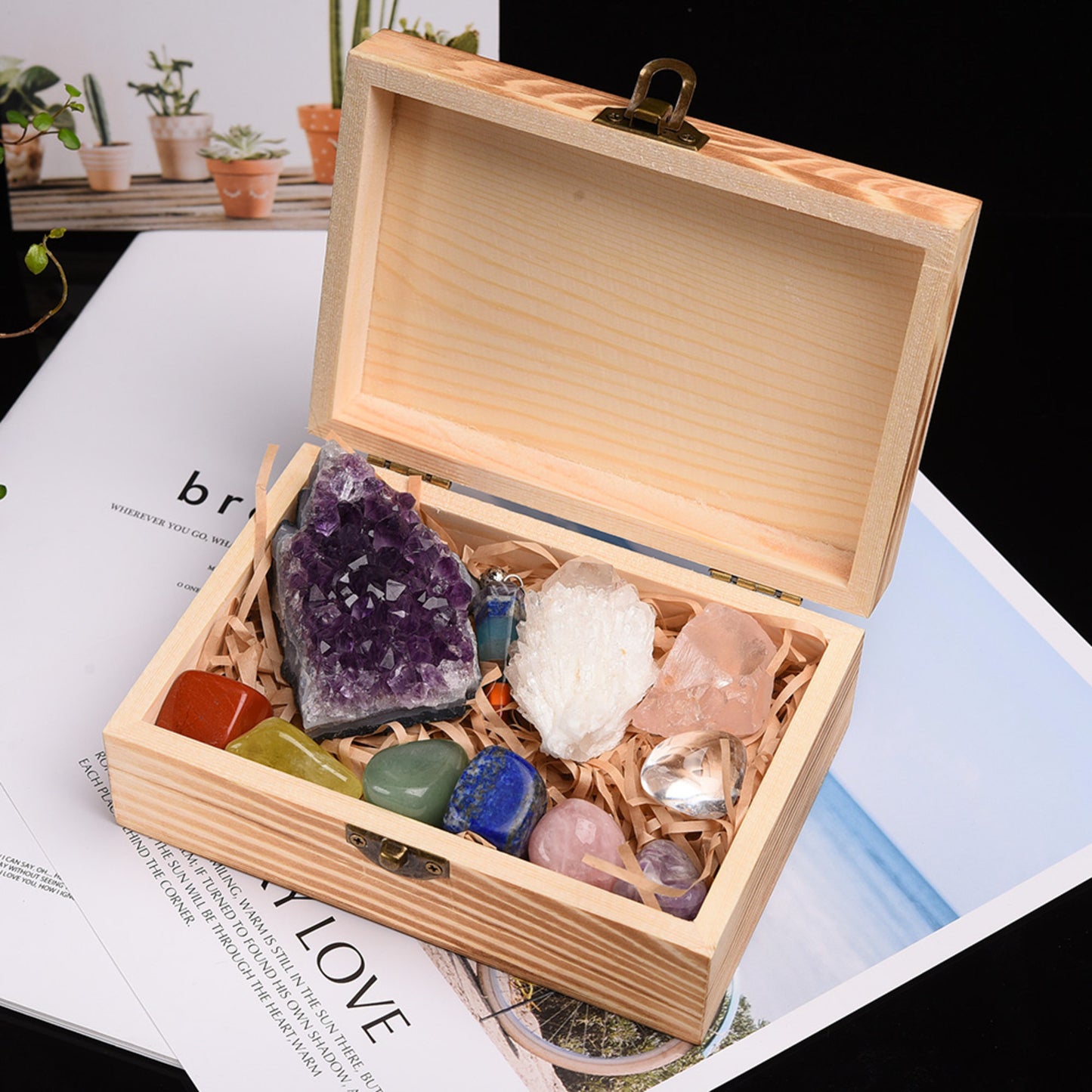 Deluxe Healing Crystal Set with 11 PCS