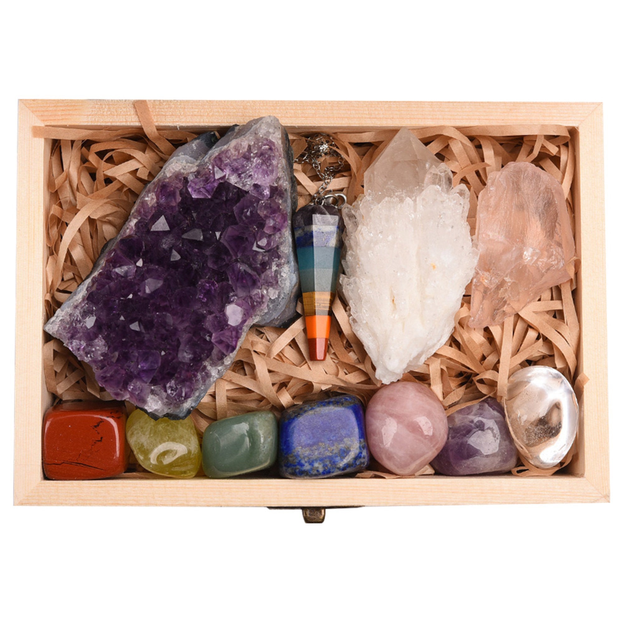 Deluxe Healing Crystal Set with 11 PCS – Crystolver | Healing