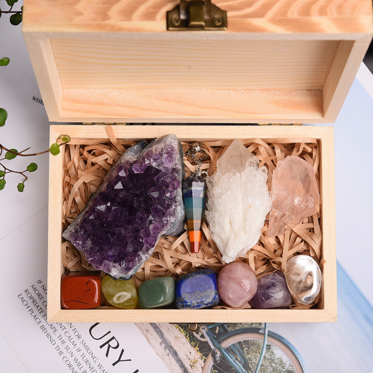 Deluxe Healing Crystal Set with 11 PCS