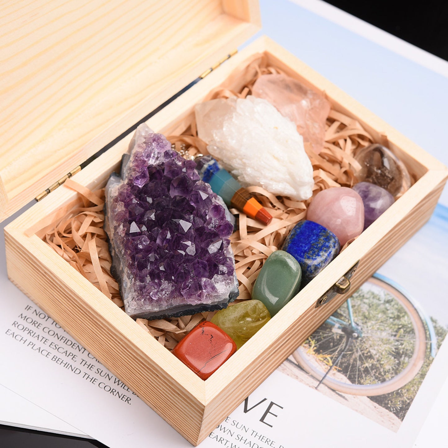 Deluxe Healing Crystal Set with 11 PCS