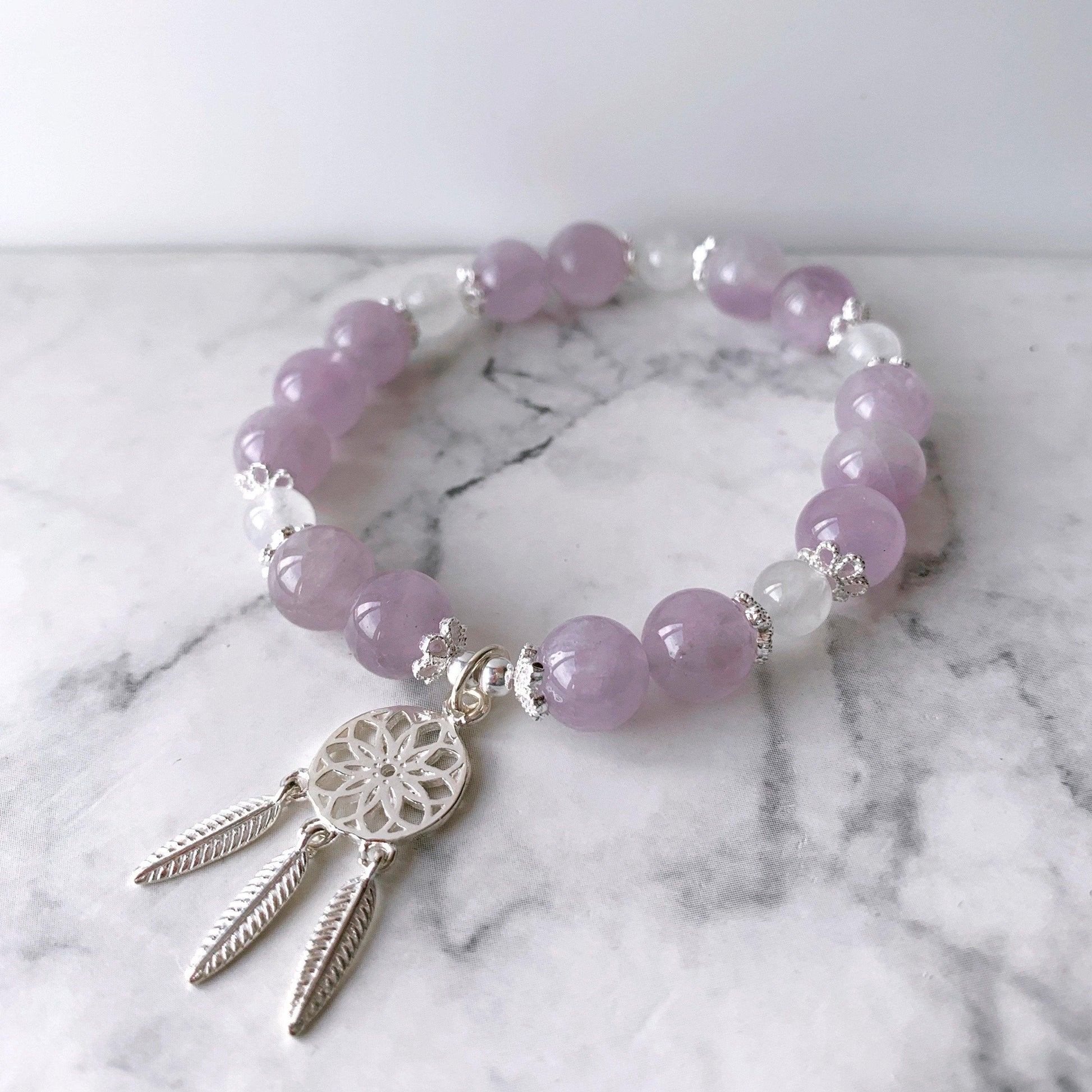 Stress Relief Amethyst Bracelet - Crystolver | Healing Crystal Gift Shop