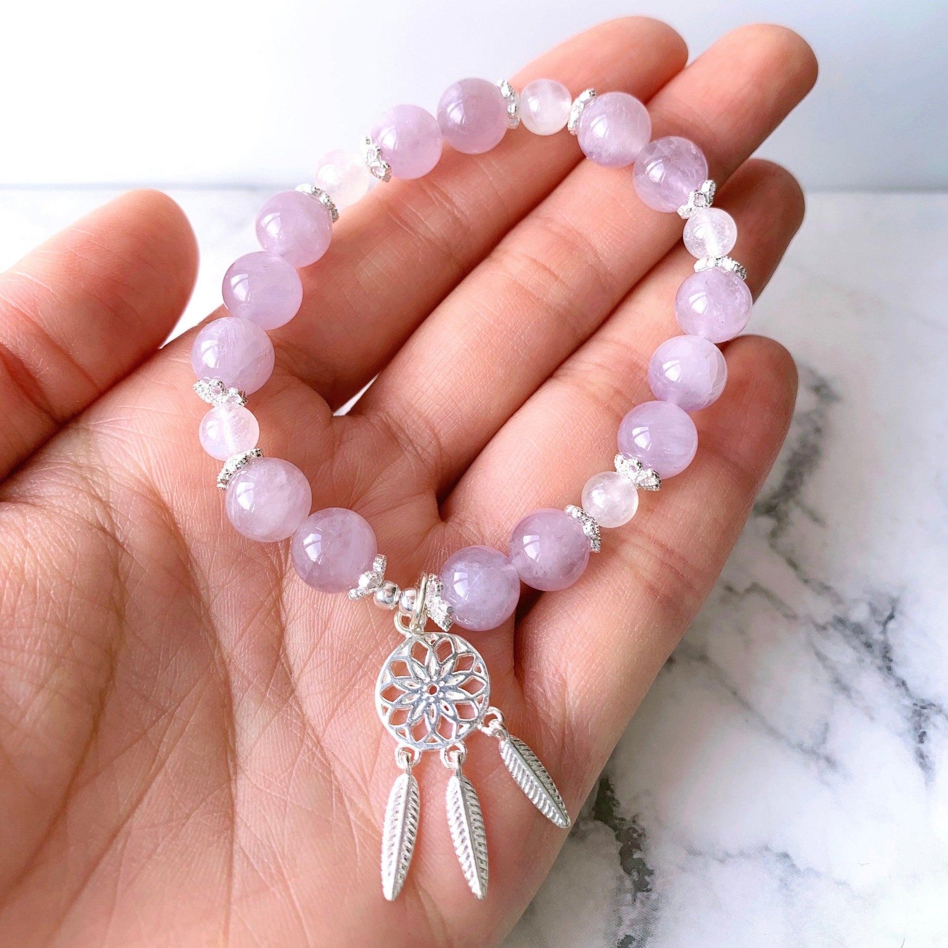 Stress Relief Amethyst Bracelet - Crystolver | Healing Crystal Gift Shop