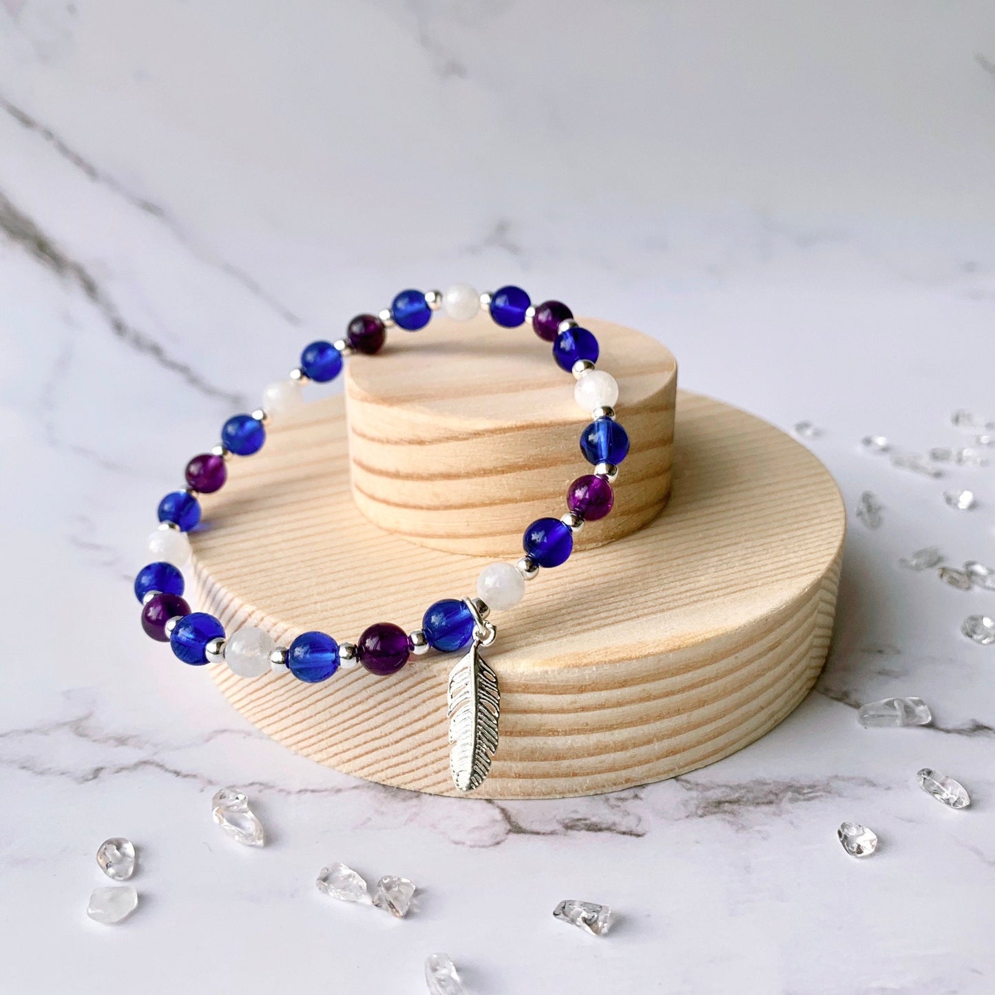 Colourful Boho Healing Gemstone Bracelet
